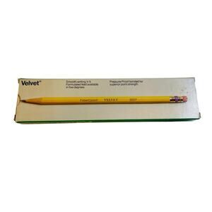FaberCastell New Old Stock Pack of 12 Pencils 3557-2 Velvet V-5